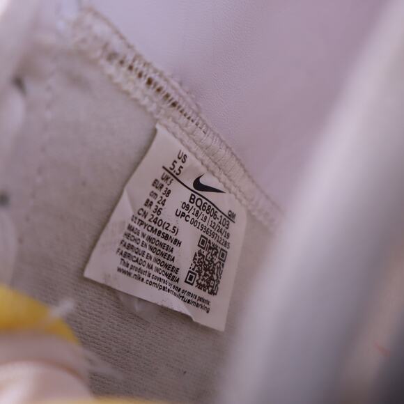 NIKE Blazer Mid '77 Vintage High Top Sneakers Racer Blue Leather Wms 7/Men's 5.5 - Picture 8 of 11